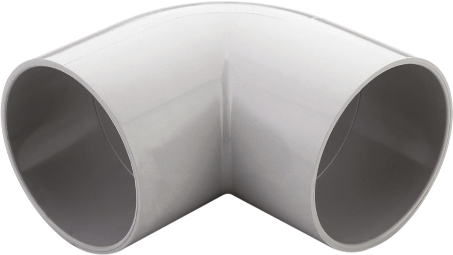 PVC pressure pipe elbow fitting for pipeline direction change